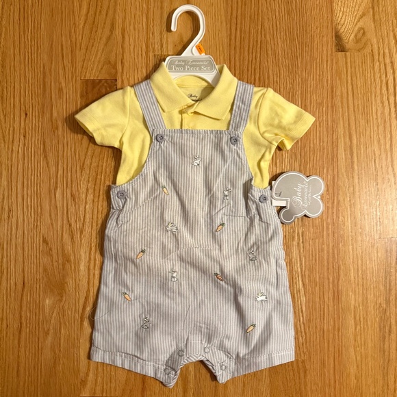 Baby Essentials Baby Boy 2 Piece Easter Outfit Set - Picture 1 of 8